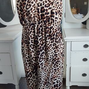 Vince Camuto Animal Print Dress NWT Sz12